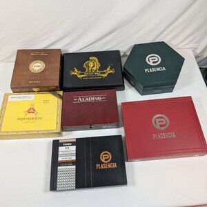 Cigar Boxes x7